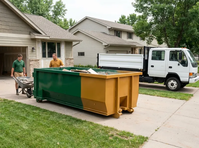 10-Yard Dumpster Rental in Sioux Falls, SD